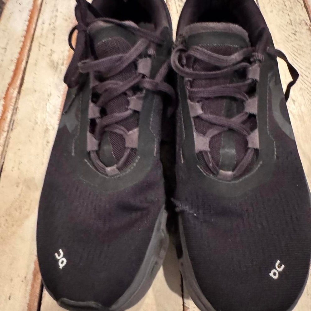 On Cloud Cloudflyer Womens Running Shoes Black Size 10 61.99024
